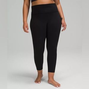 LIKE NEW LULULEMON ALIGN LEGGINGS BLACK 25’’